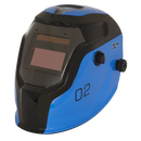 Sealey PWH2 Auto Darkening Welding Helmet - Shade 9-13 - Blue