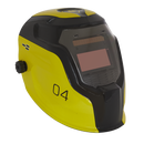 Sealey PWH4 Auto Darkening Welding Helmet - Shade 9-13 - Yellow