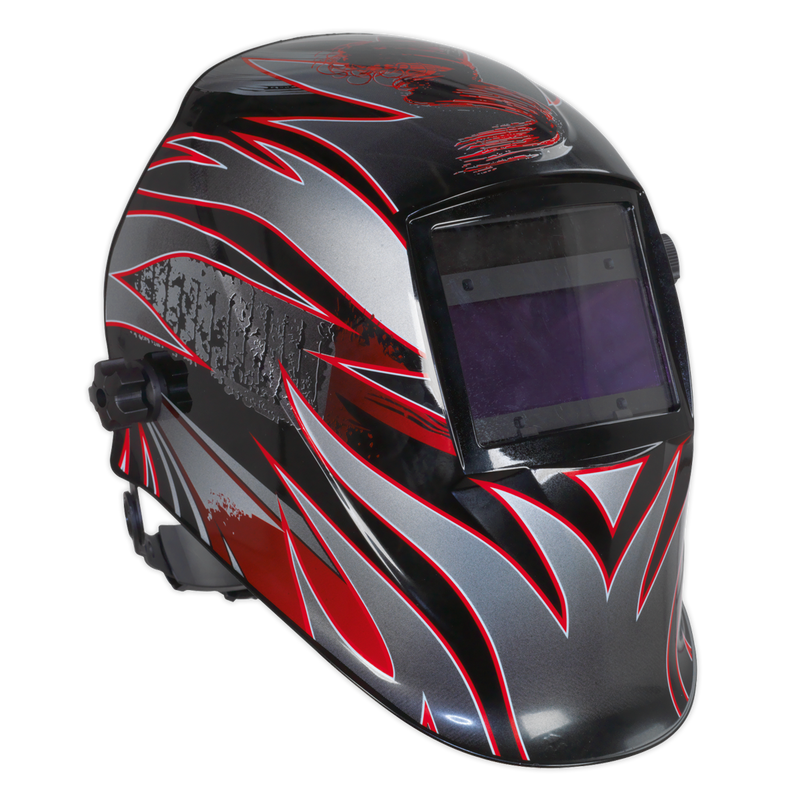 Sealey PWH600 Auto Darkening Welding Helmet - Shade 9-13