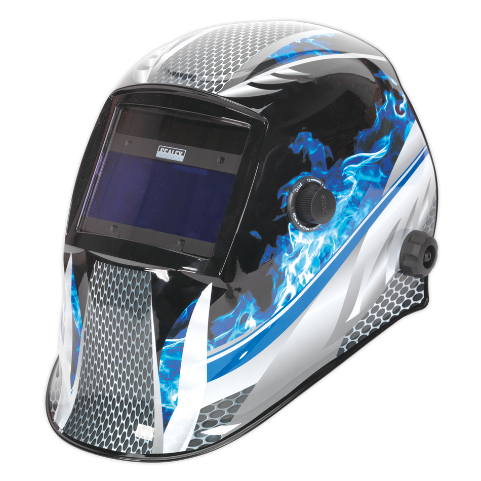 Sealey PWH601 Auto Darkening Welding Helmet - Shade 9-13