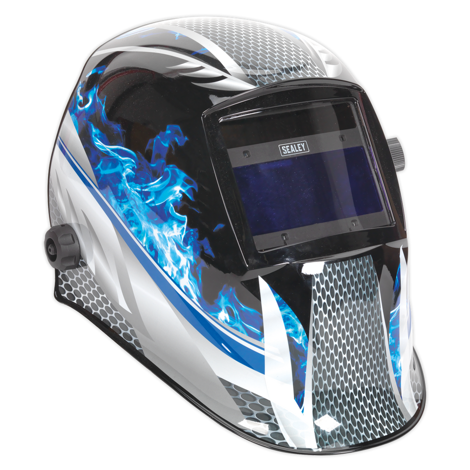 Sealey PWH601 Auto Darkening Welding Helmet - Shade 9-13
