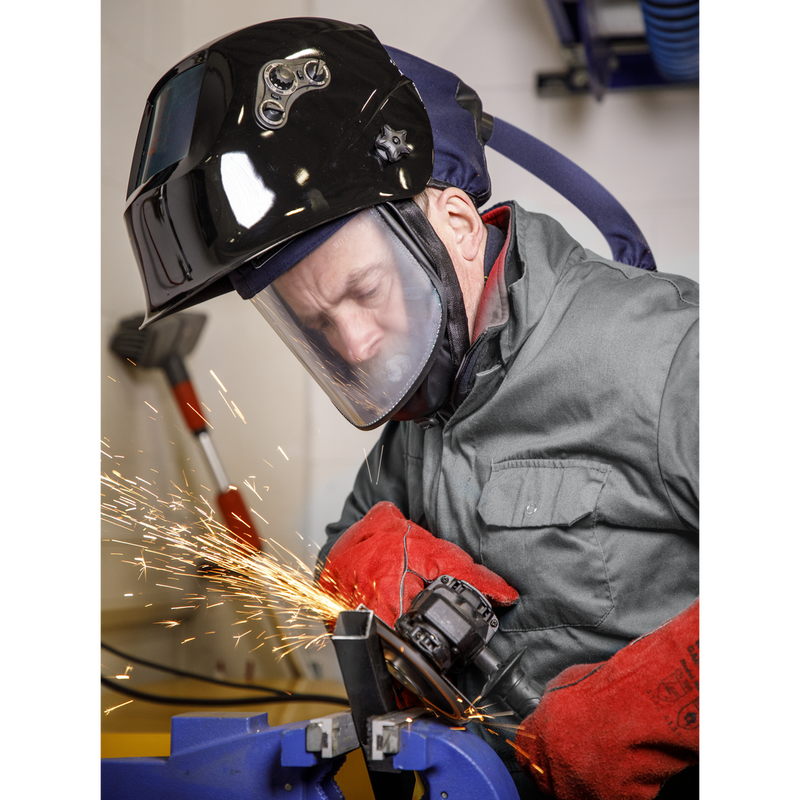 Sealey PWH616 Auto Darkening Welding Helmet with Powered Air Purifying Respirator (PAPR)