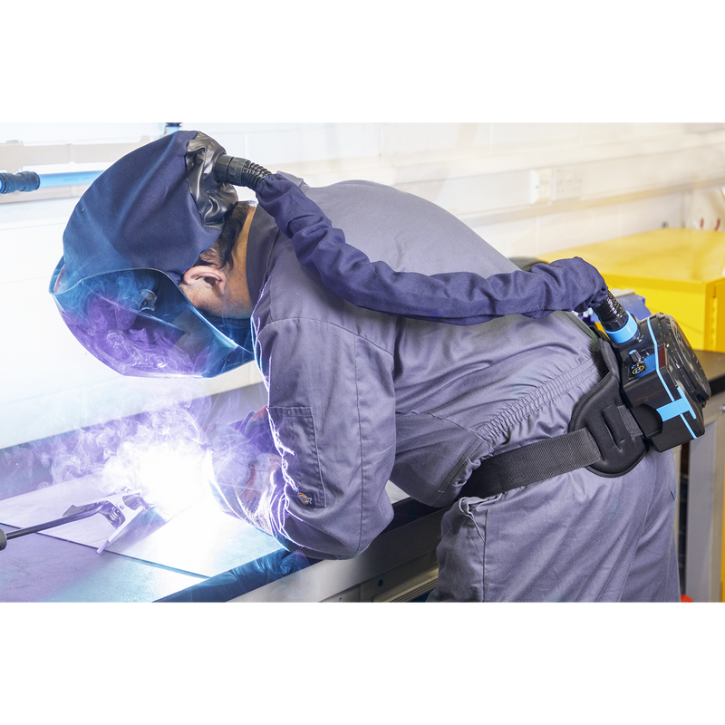 Sealey PWH616 Auto Darkening Welding Helmet with Powered Air Purifying Respirator (PAPR)