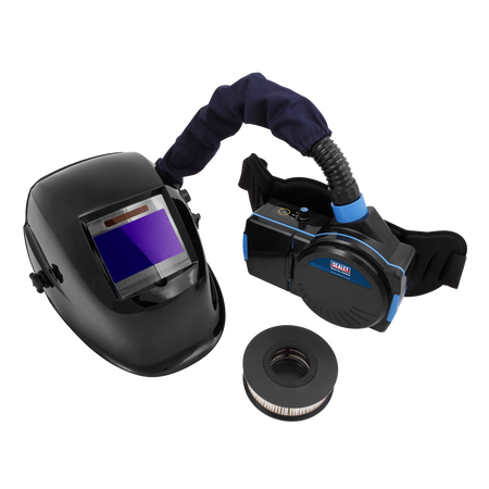 Sealey PWH616 Auto Darkening Welding Helmet with Powered Air Purifying Respirator (PAPR)