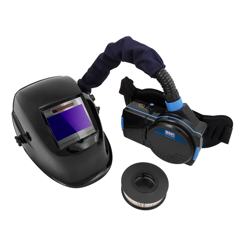 Sealey PWH616 Auto Darkening Welding Helmet with Powered Air Purifying Respirator (PAPR)