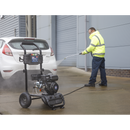 Sealey PWM2500 220bar Pressure Washer 540L/hr 6.5hp Petrol