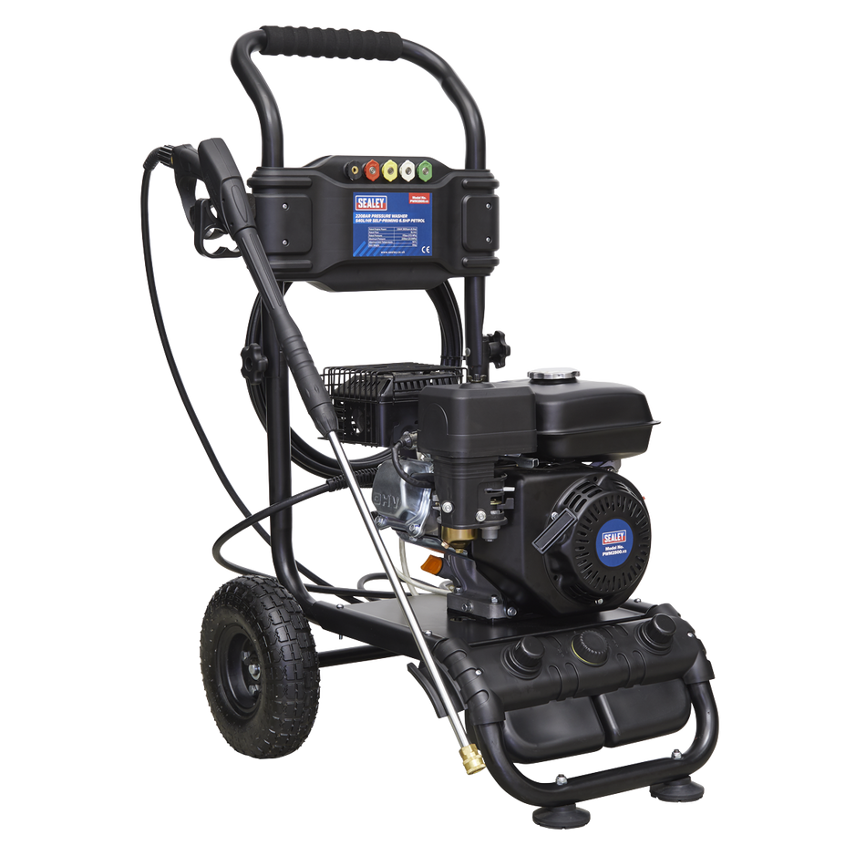 Sealey PWM2500 220bar Pressure Washer 540L/hr 6.5hp Petrol