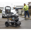 Sealey PWM2500SP 220bar Pressure Washer 540L/hr Self-Priming 6.5hp Petrol