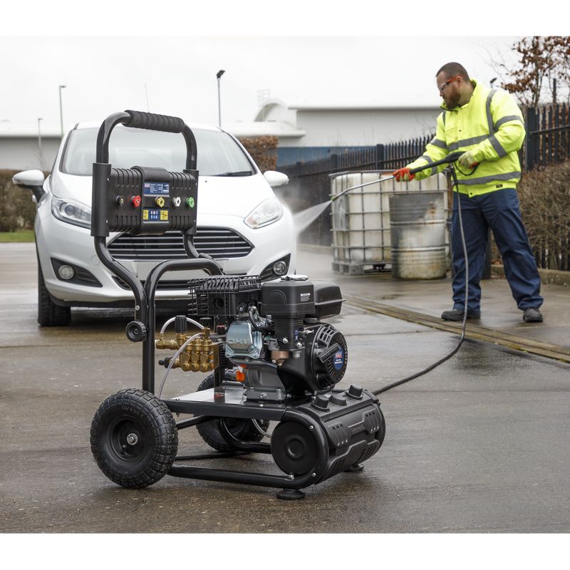 Sealey PWM2500SP 220bar Pressure Washer 540L/hr Self-Priming 6.5hp Petrol