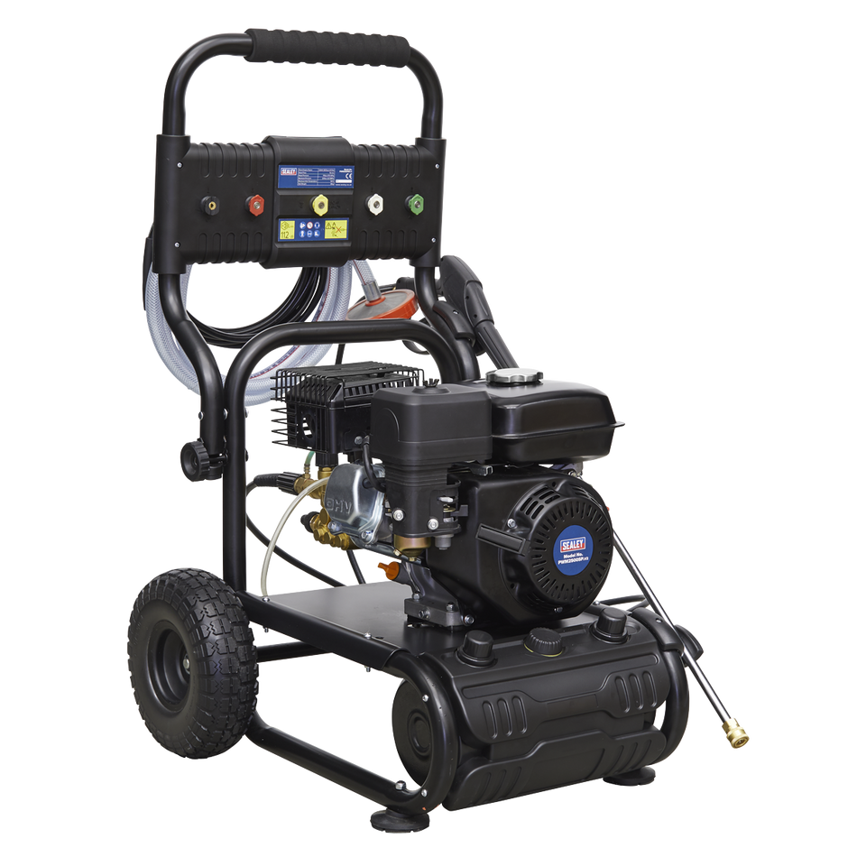 Sealey PWM2500SP 220bar Pressure Washer 540L/hr Self-Priming 6.5hp Petrol