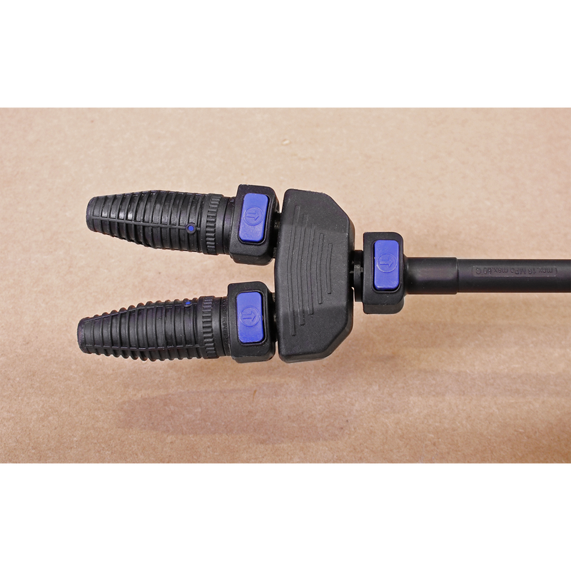 Sealey PWTF2200 150bar Pressure Washer - Twin Pump with TSS  Rotablast Nozzle