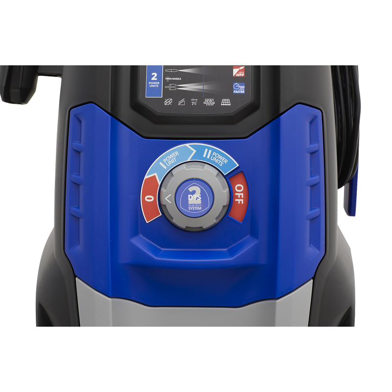 Sealey PWTF2200 150bar Pressure Washer - Twin Pump with TSS  Rotablast Nozzle