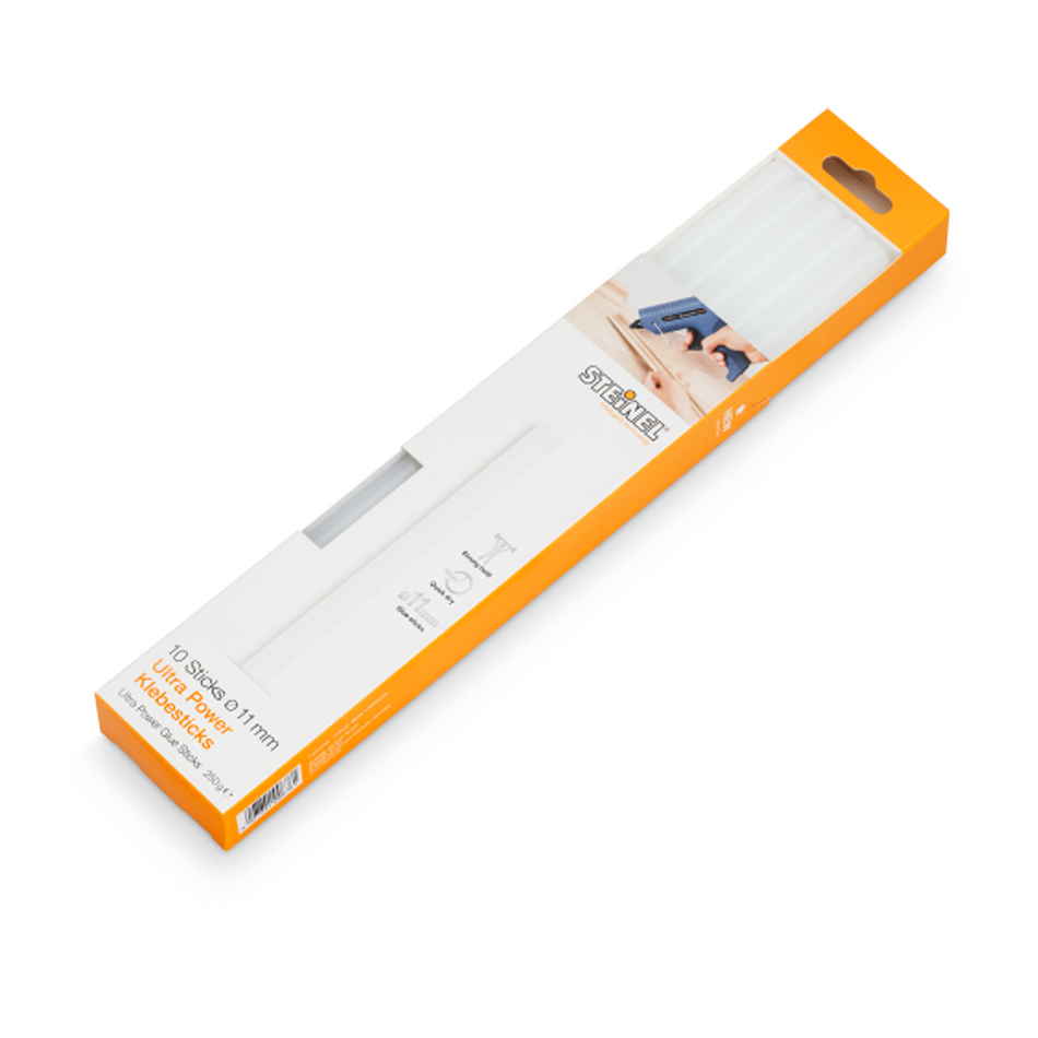Steinel 006761 Glue sticks, Â¯ 11 mm Ultra-Power 10 ea. (250 g)