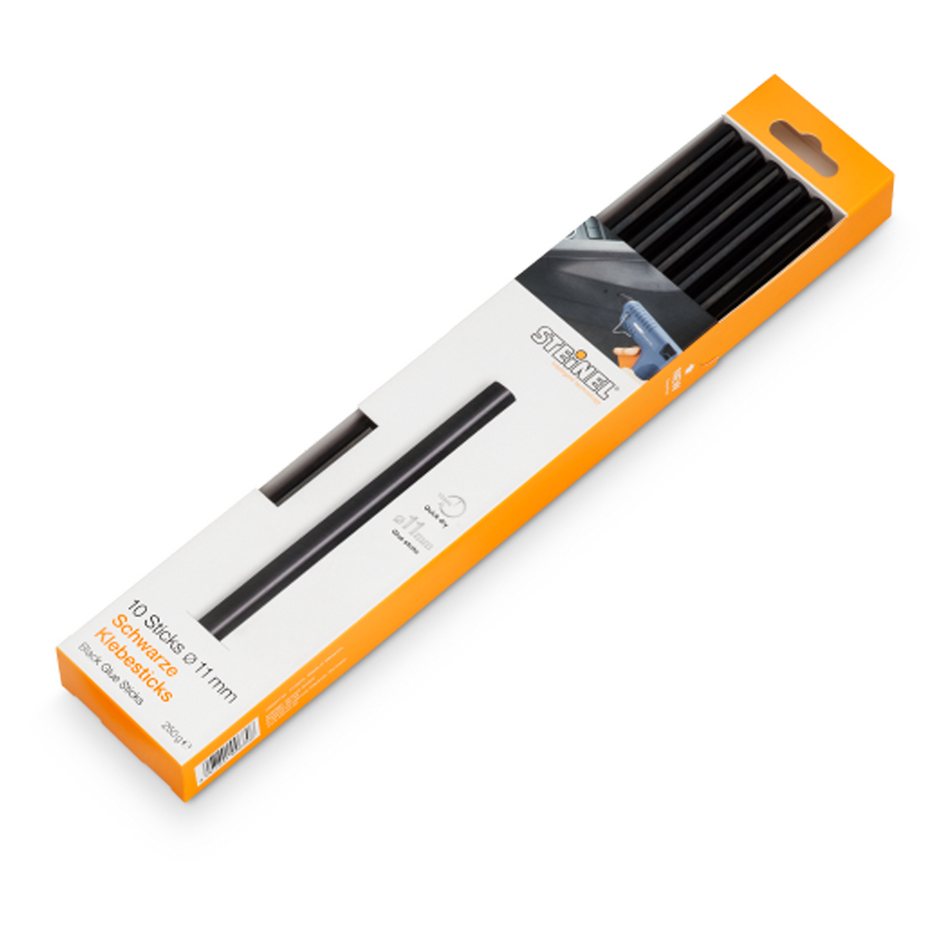 Steinel 006792 Glue sticks Â¯ 11 mm black 10 ea. (250 g)