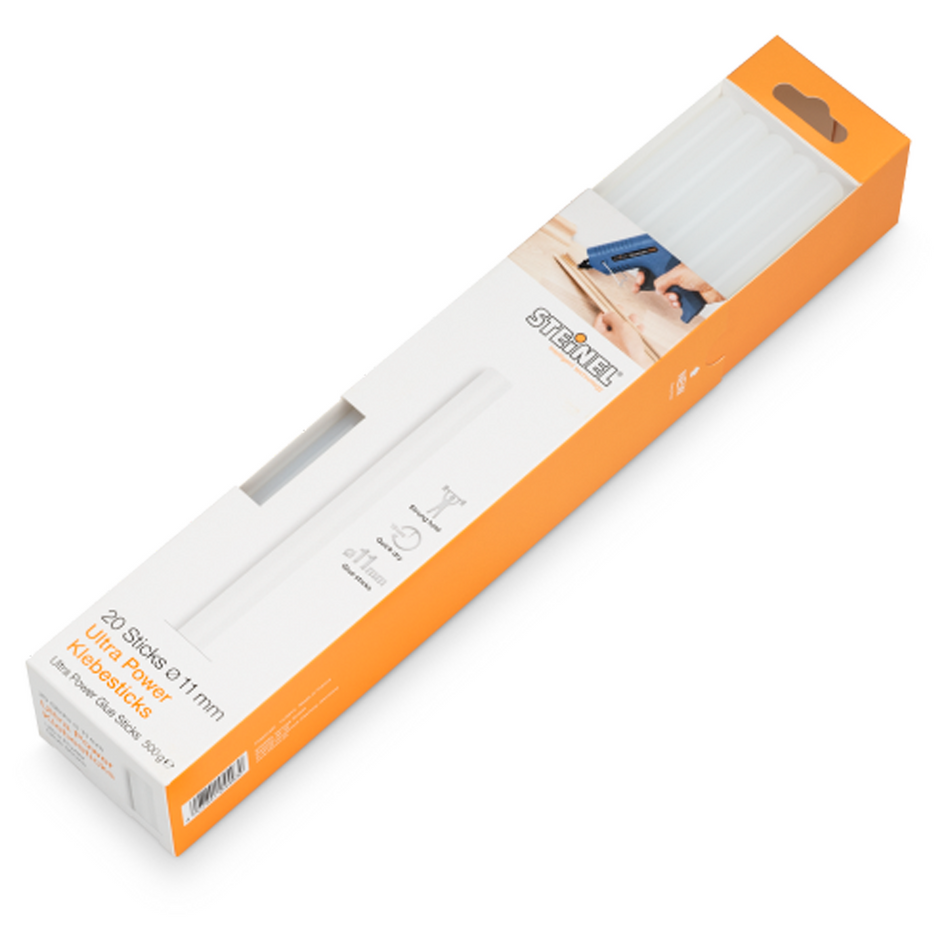 Steinel 044930 Glue sticks, Â¯ 11 mm Ultra-Power 20 ea. (500 g)