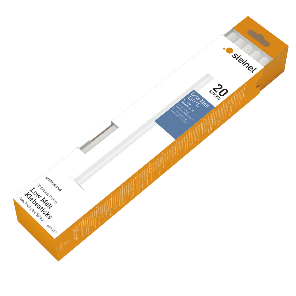 Steinel 052409 Low Melt glue sticks Â¯ 11 mm 20 ea. (600 g)