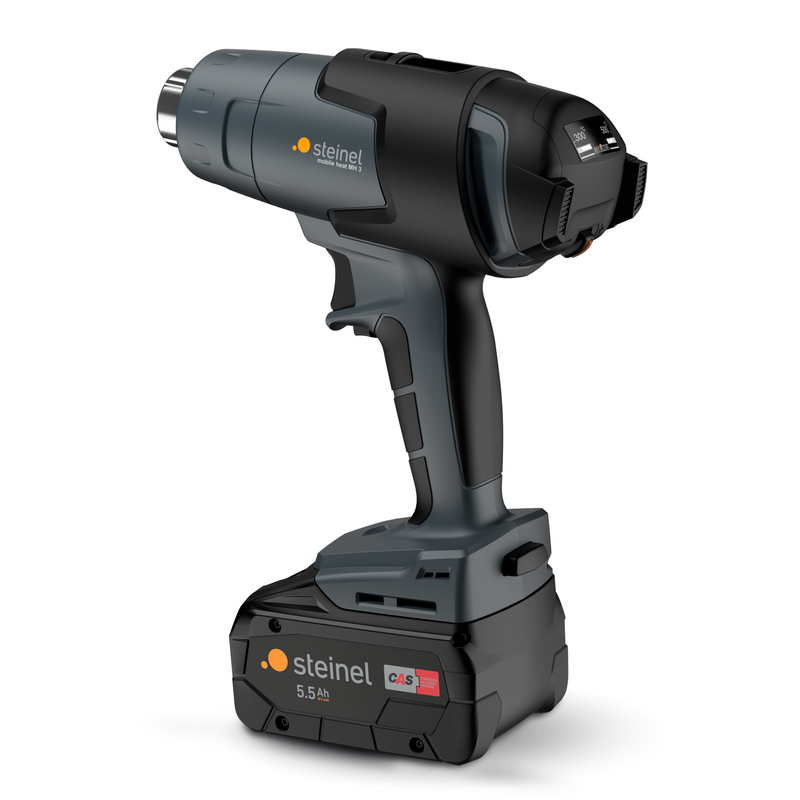 Steinel 068226 MobileHeat 3 including rechargeable 5.5Ah battery and charger