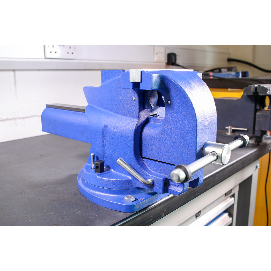 Sealey QAV150 150mm Quick Action Swivel Base Cast Iron Vice