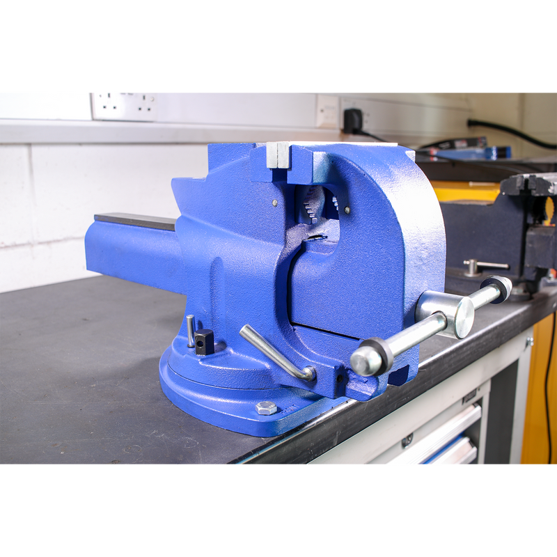 Sealey QAV150 150mm Quick Action Swivel Base Cast Iron Vice