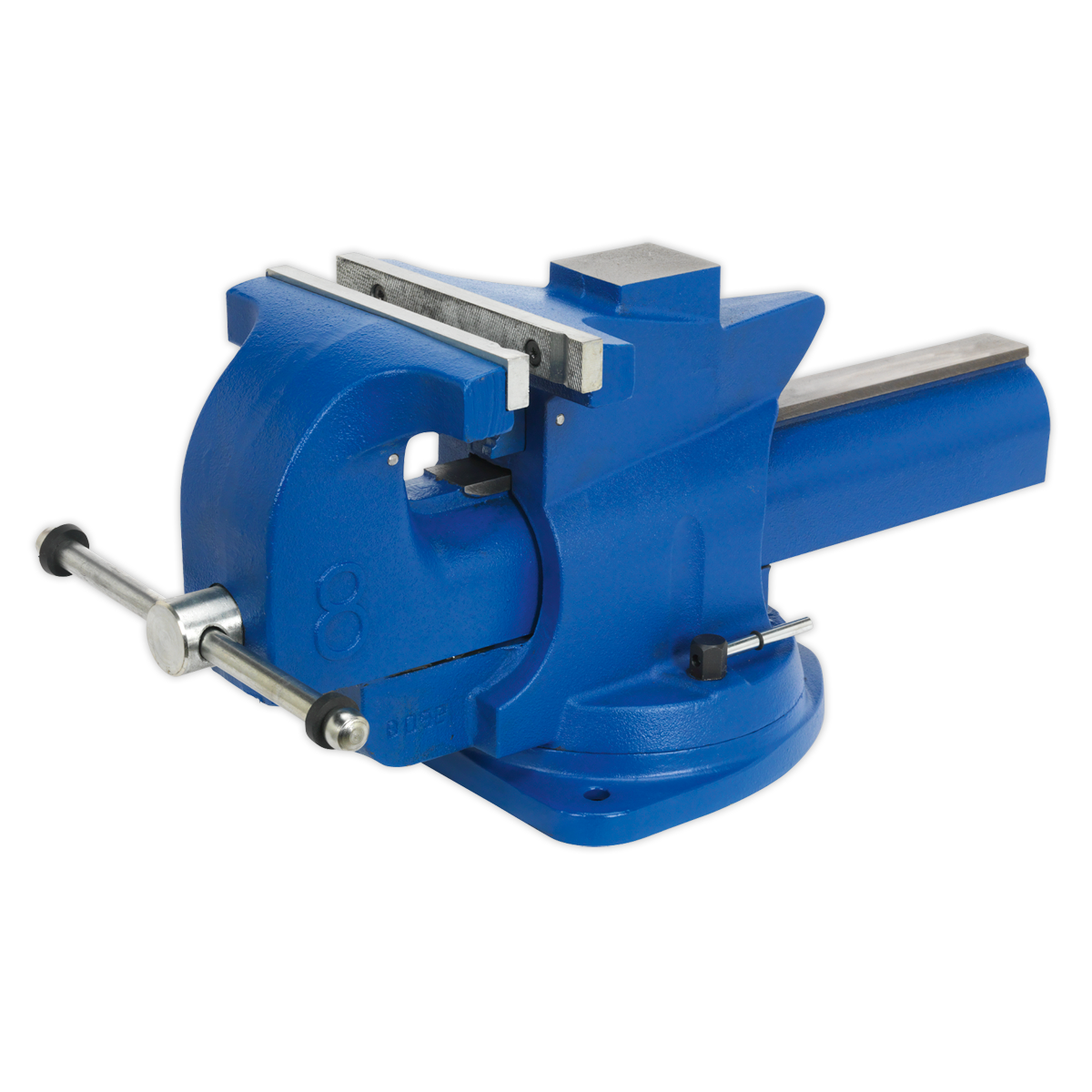 Sealey QAV200 200mm Quick Action Swivel Base Cast Iron Vice