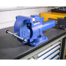 Sealey QAV200 200mm Quick Action Swivel Base Cast Iron Vice