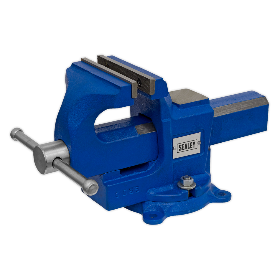 Sealey QAVE100 100mm Quick Action Swivel Base SG Iron Vice