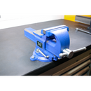 Sealey QAVE125 125mm Quick Action Swivel Base SG Iron Vice