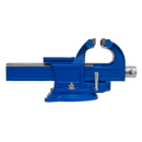 Sealey QAVE125 125mm Quick Action Swivel Base SG Iron Vice