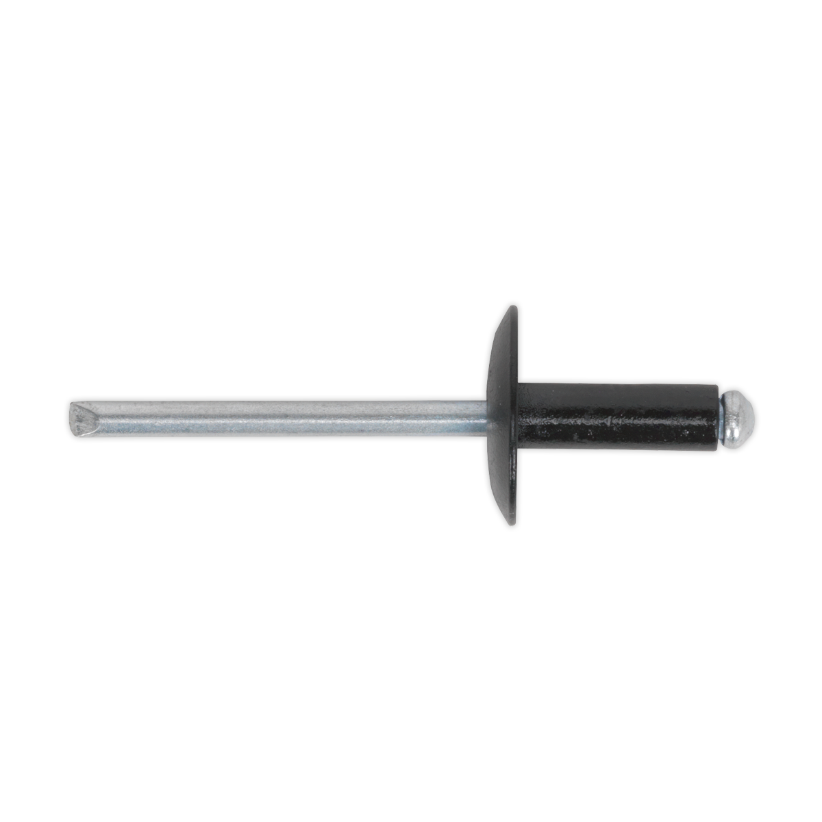 Sealey RAB3210L 3.2 x 10mm Black Aluminium Rivet Large Flange - Pack of 200