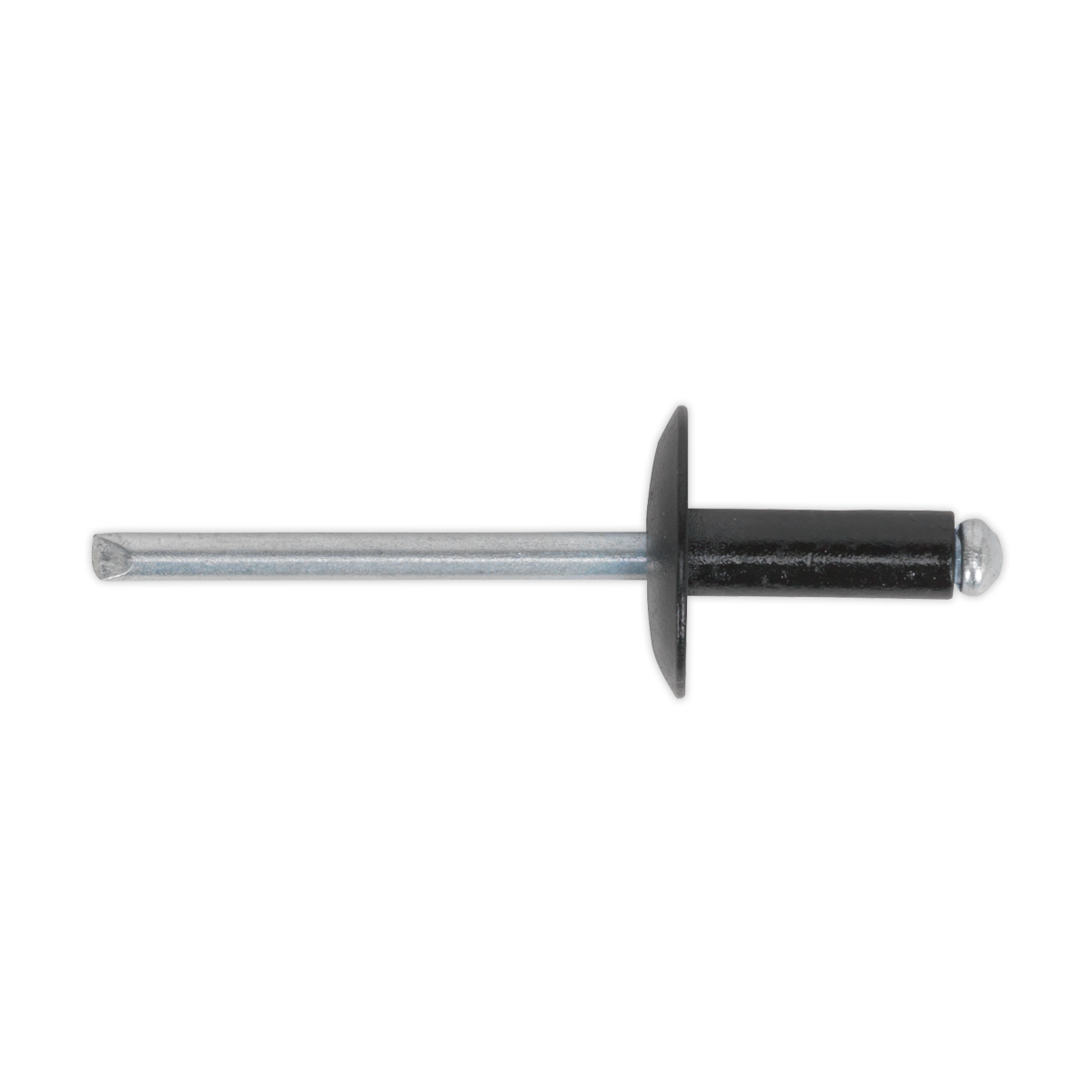 Sealey RAB4014L 4 x 14mm Black Aluminium Rivet Large Flange - Pack of 200