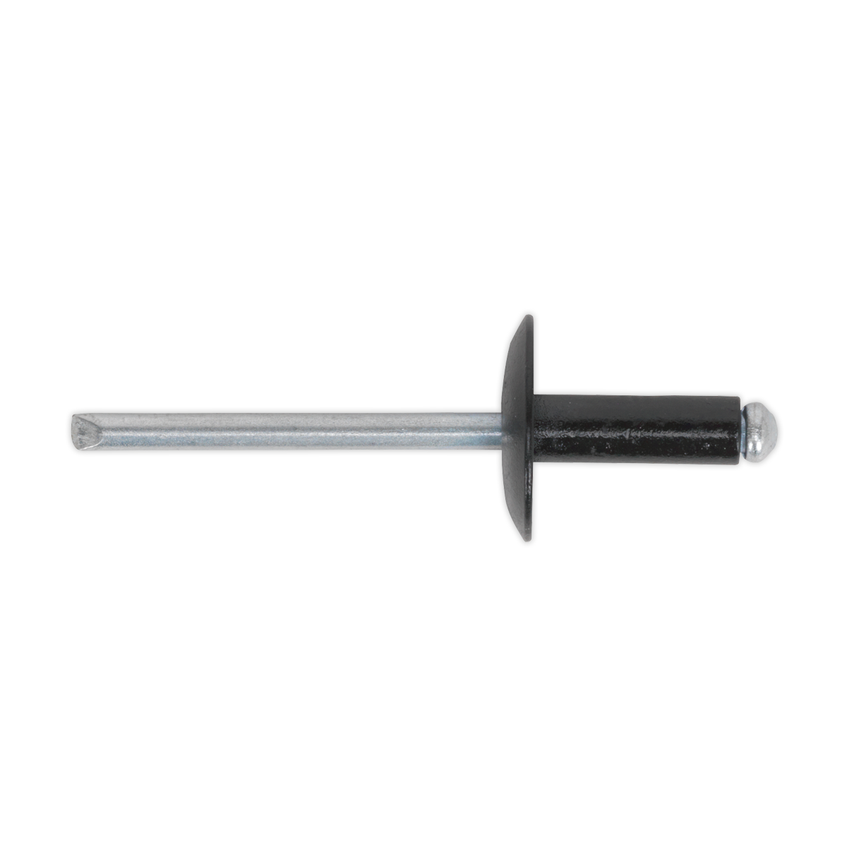 Sealey RAB4814L 4.8 x 14mm Black Aluminium Rivet Large Flange - Pack of 200