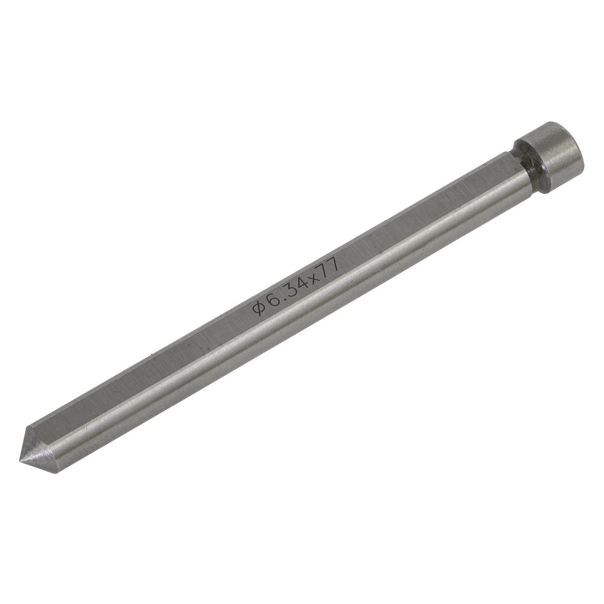 Sealey RBSP 77mm Short Straight Pin Pilot Rod