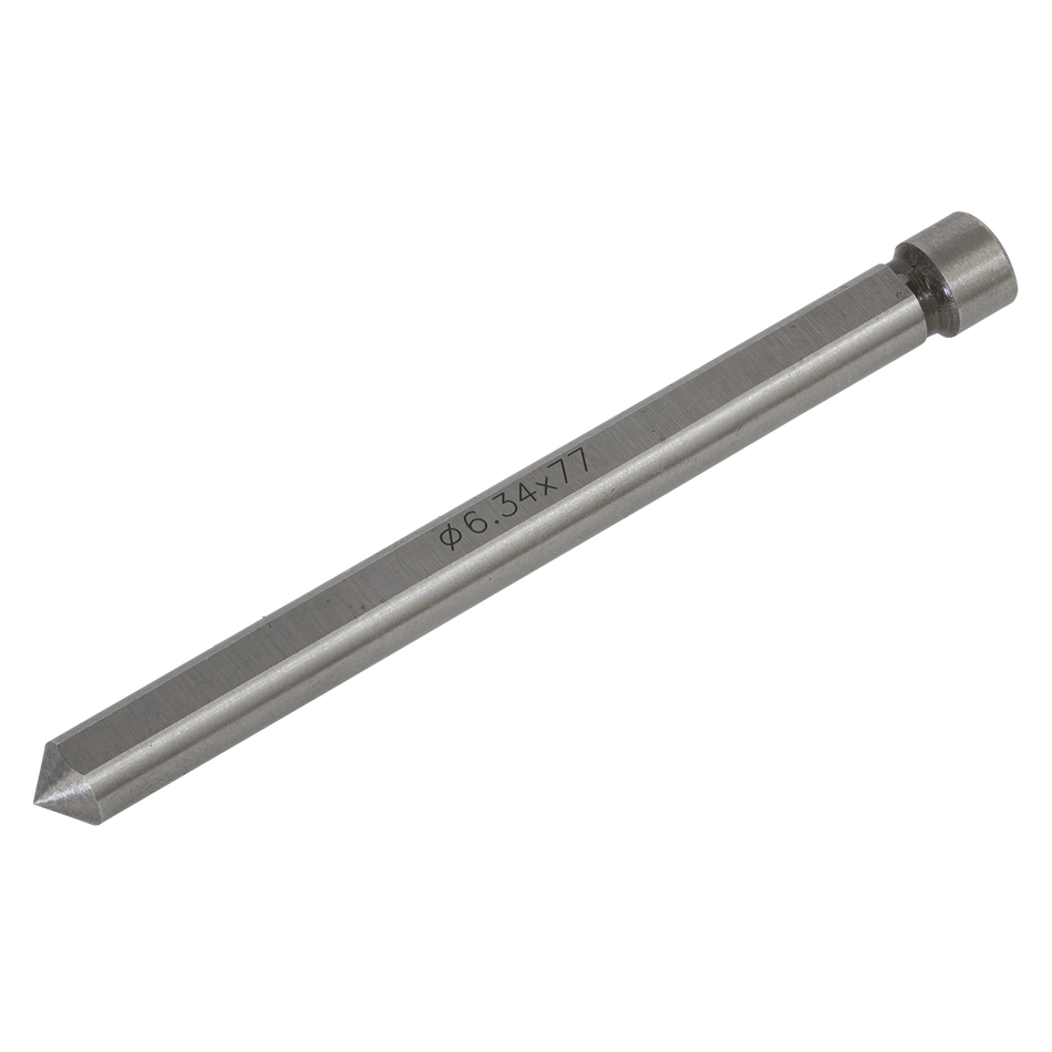 Sealey RBSP 77mm Short Straight Pin Pilot Rod