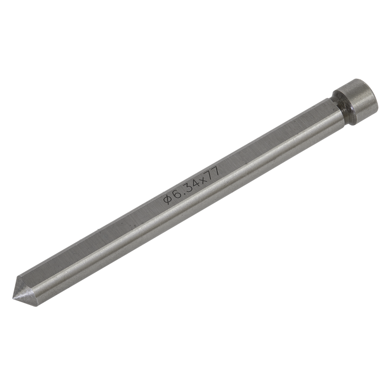 Sealey RBSP 77mm Short Straight Pin Pilot Rod