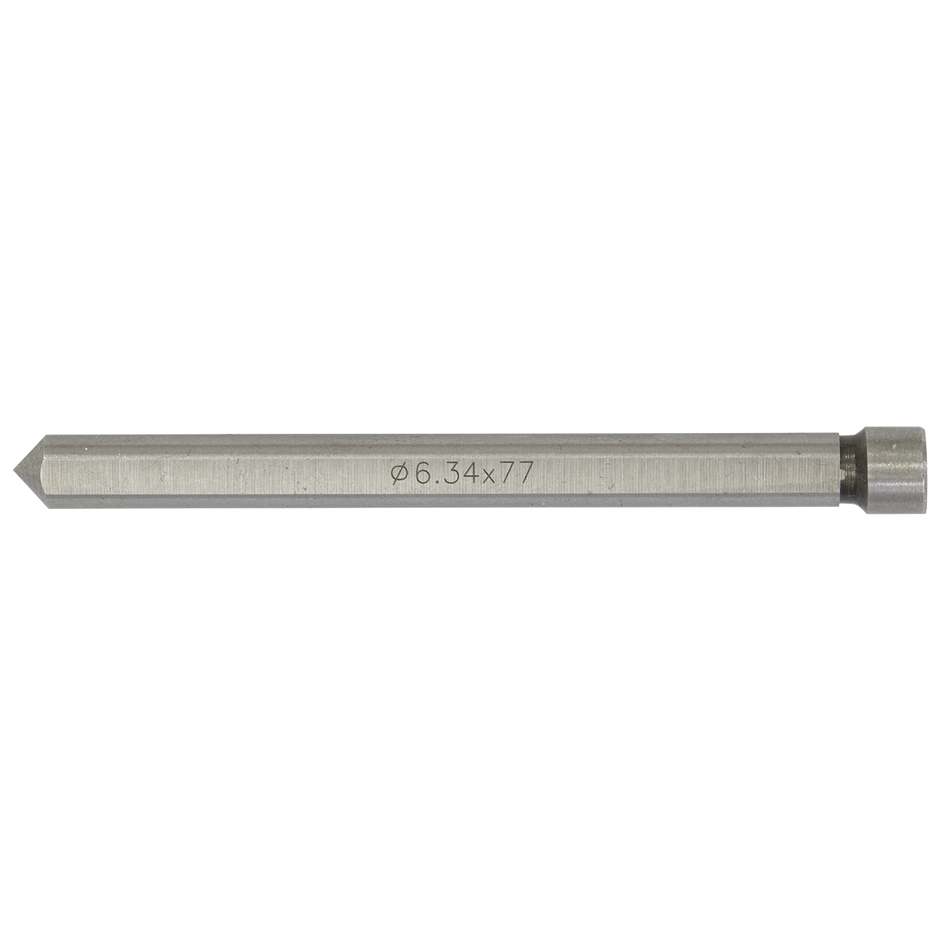 Sealey RBSP 77mm Short Straight Pin Pilot Rod
