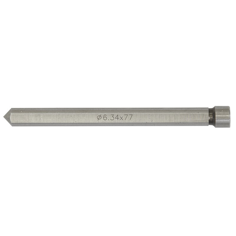 Sealey RBSP 77mm Short Straight Pin Pilot Rod