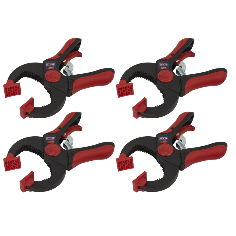 Sealey RC504 Ratchet Clamp 45mm 4pc Set