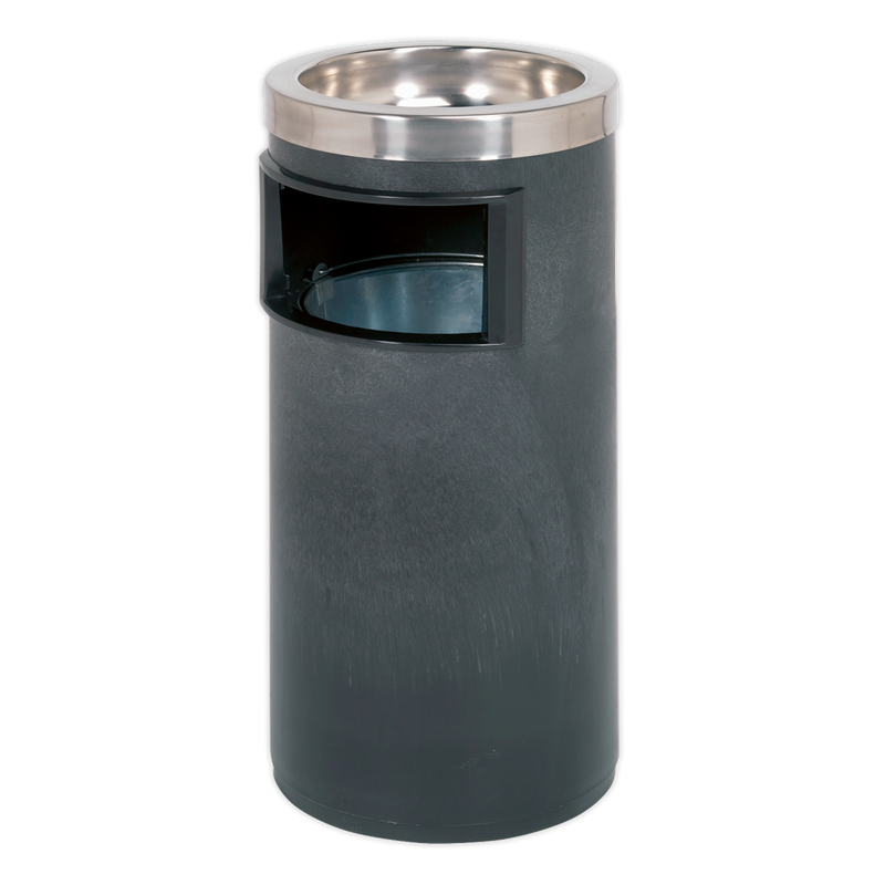 Sealey RCB06 8L Cigarette Ashtray & Litter Bin