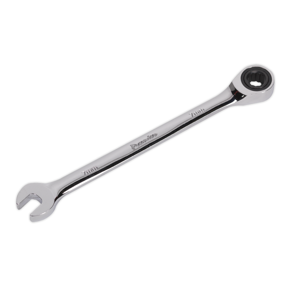 Sealey RCW07 7mm Ratchet Combination Spanner