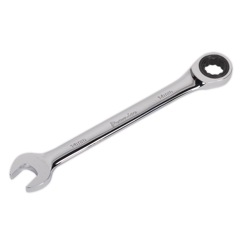 Sealey RCW14 14mm Ratchet Combination Spanner