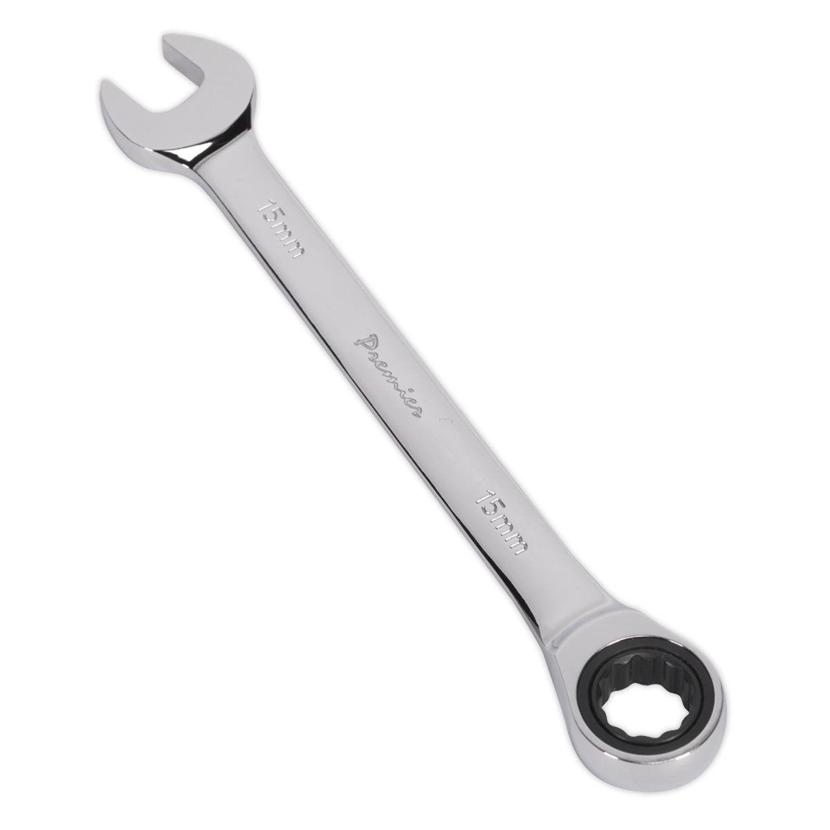 Sealey RCW15 15mm Ratchet Combination Spanner