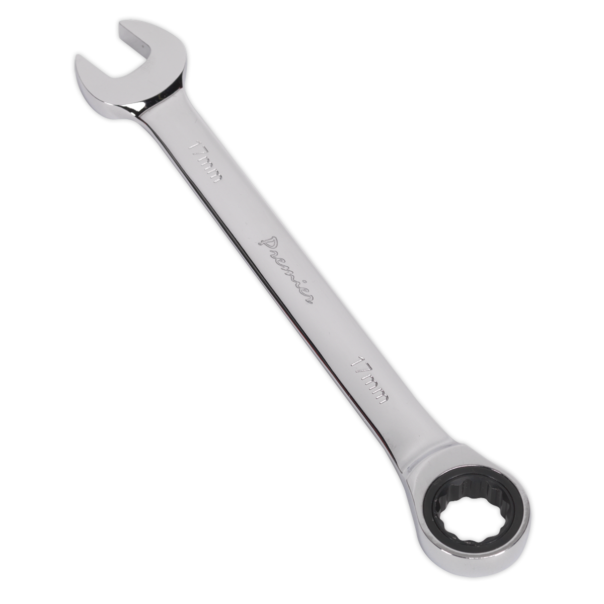 Sealey RCW17 17mm Ratchet Combination Spanner