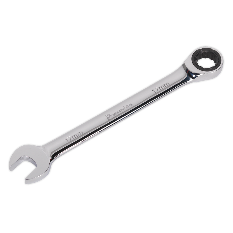 Sealey RCW17 17mm Ratchet Combination Spanner