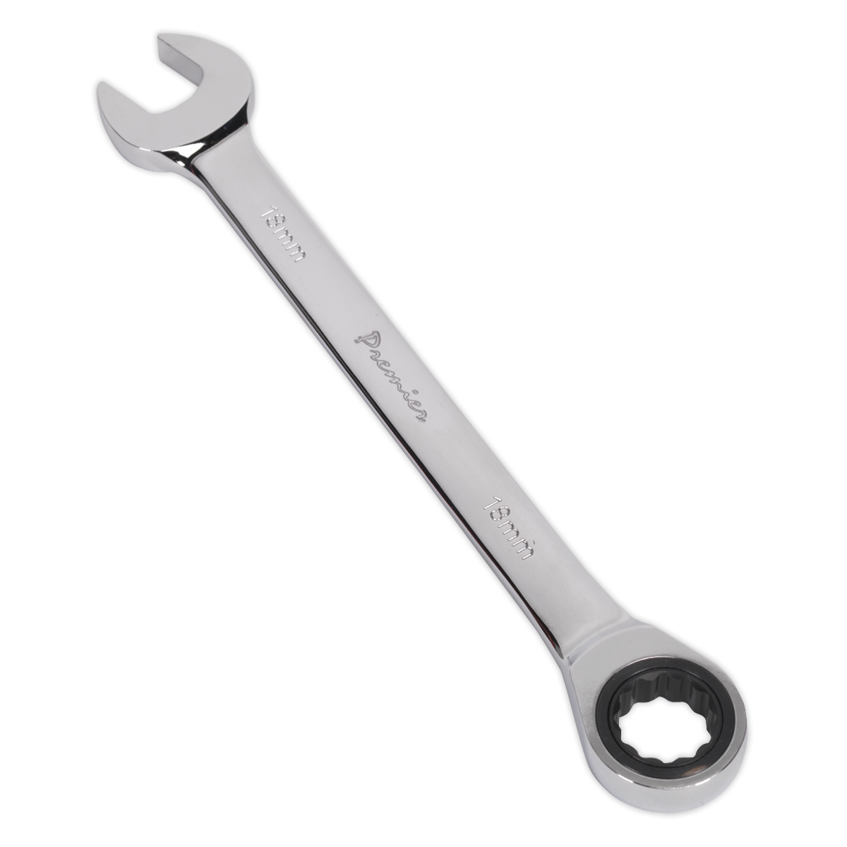 Sealey RCW18 18mm Ratchet Combination Spanner