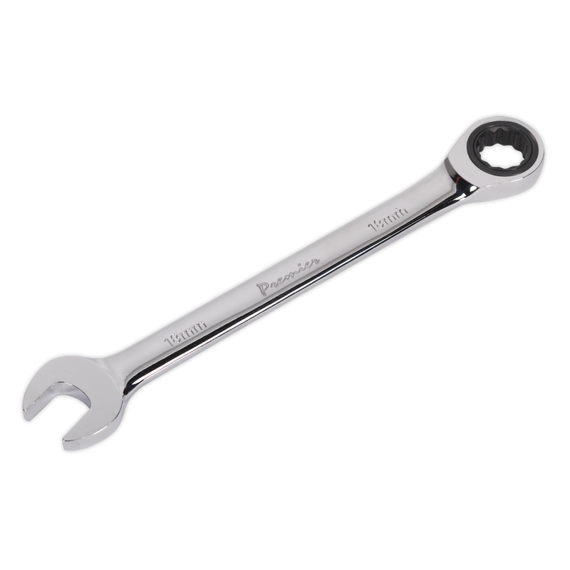 Sealey RCW18 18mm Ratchet Combination Spanner
