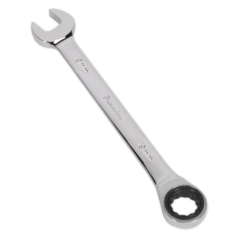 Sealey RCW19 19mm Ratchet Combination Spanner