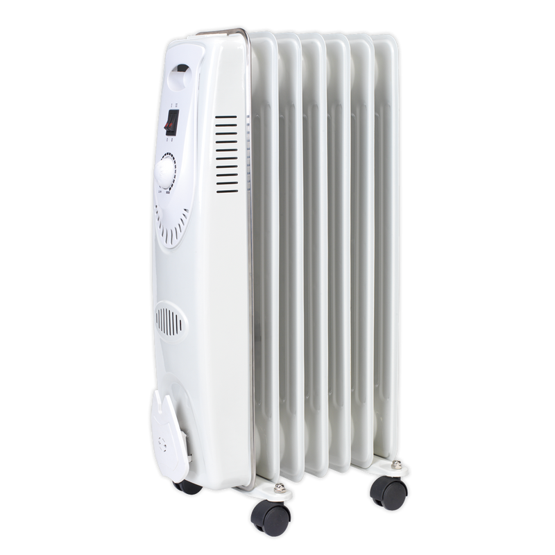 Sealey RD1500 1500W 7-Element Oil-Filled Radiator