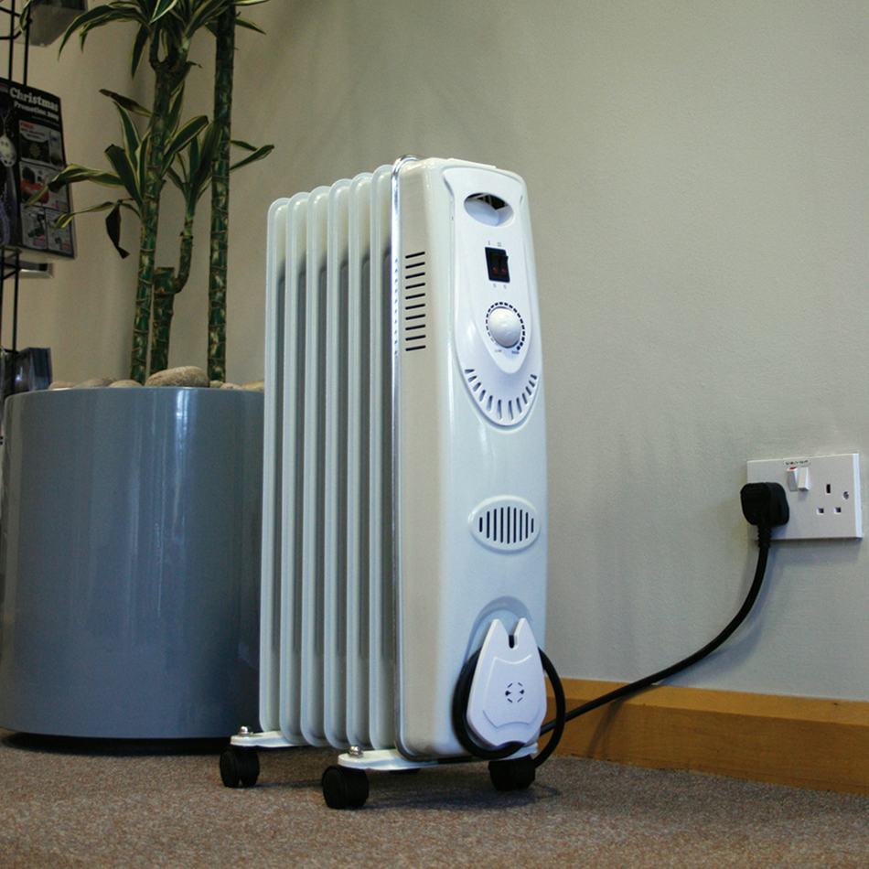 Sealey RD1500 1500W 7-Element Oil-Filled Radiator