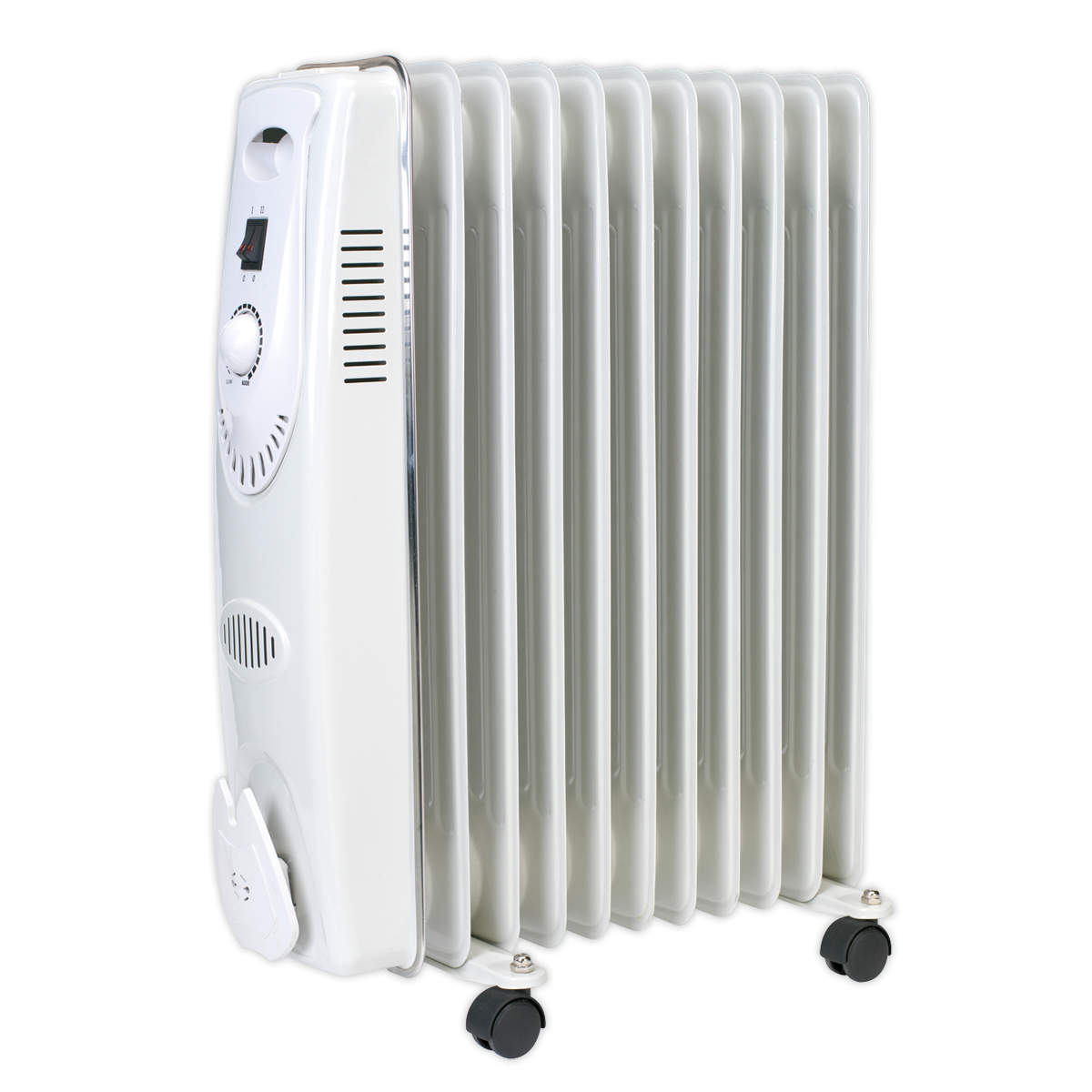 Sealey RD2500 2500W 11-Element Oil-Filled Radiator