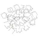Sealey RE06W Wave Staple 0.6mm Pack of 100